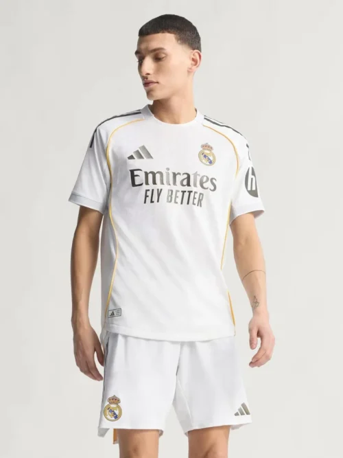 130 2025-26 Real Madrid Home Jersey(Player Edition)